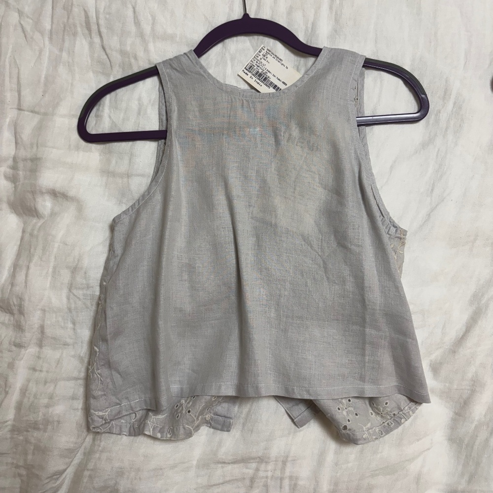 Reistor - Sunshine and Streetlights Top, Cloud Grey Size XS